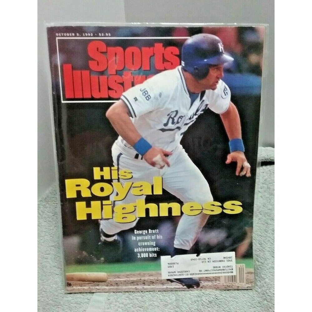 Sports Illustrated October 5 1992 George Brett Kansas City Royals